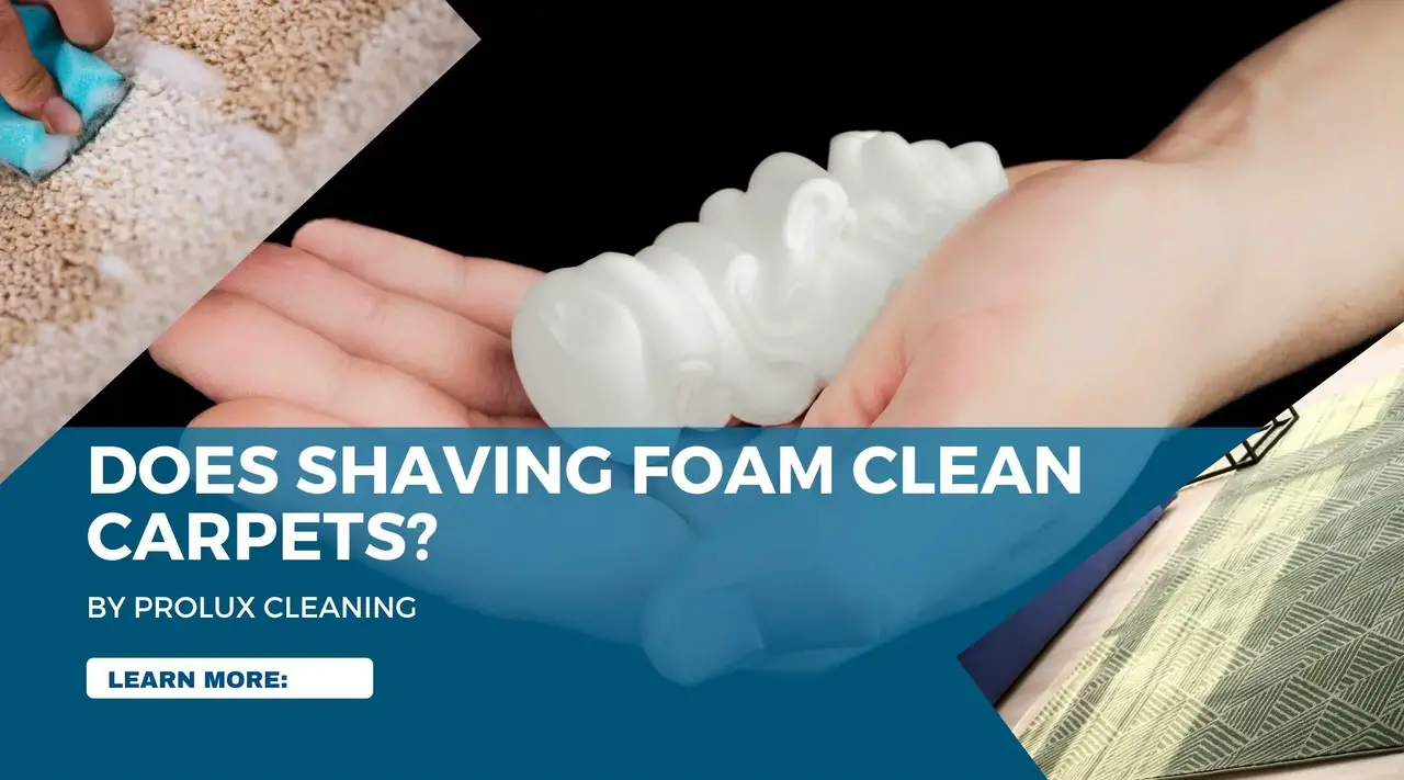 Using Shaving Foam to Clean Carpet Stains – Does It Work?