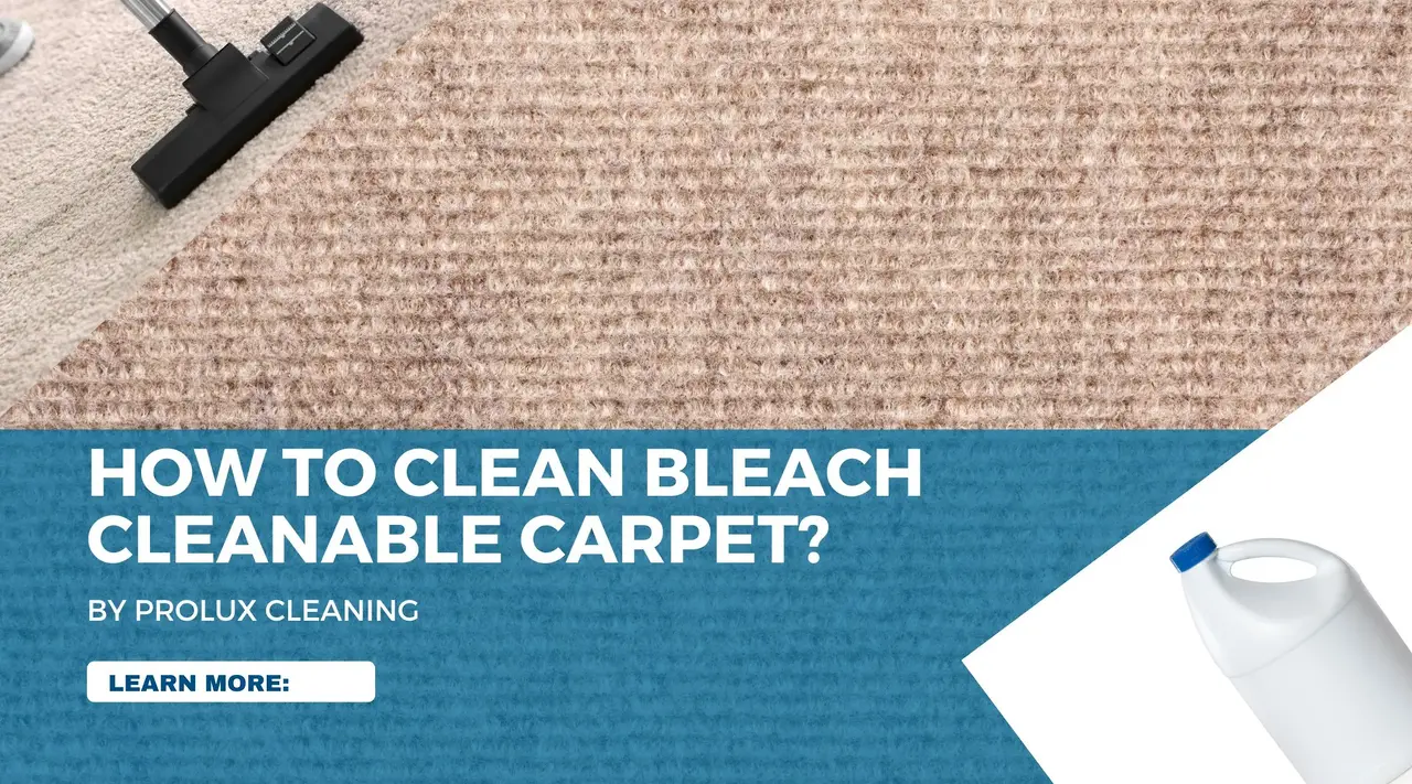 How to Clean a Bleach Cleanable Carpet: Safe & Effective Tips